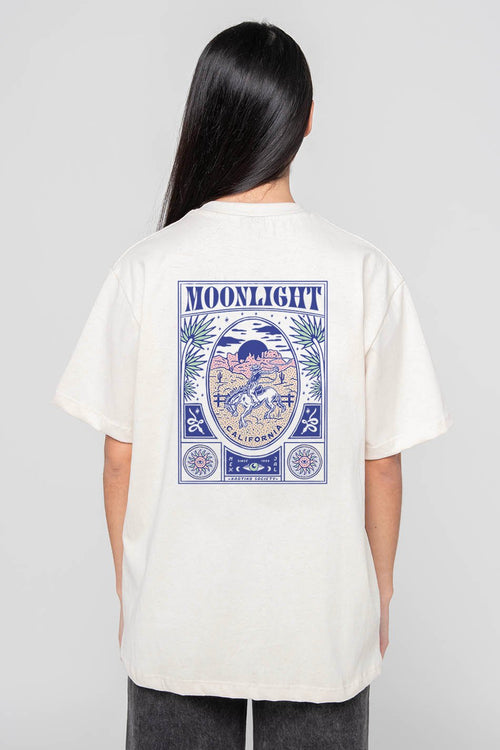 Camiseta Washed Moonlight Ivory