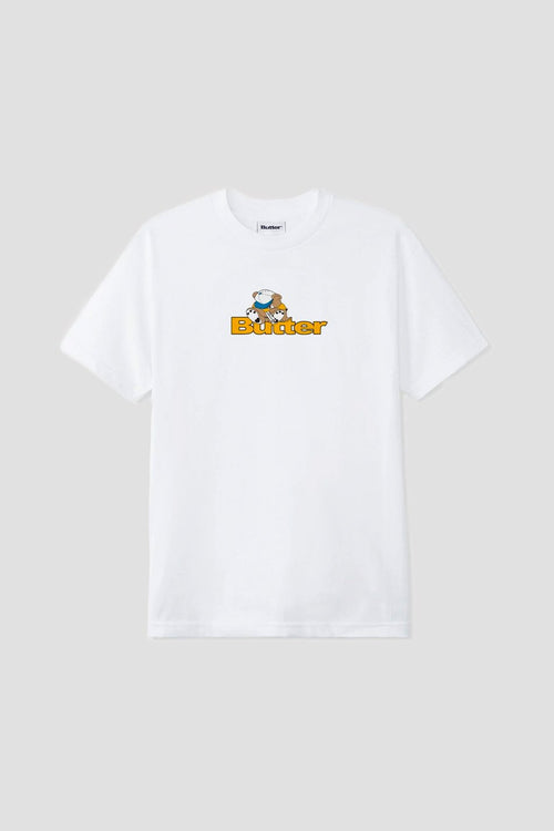 Camiseta Butter Goods Teddy Logo White