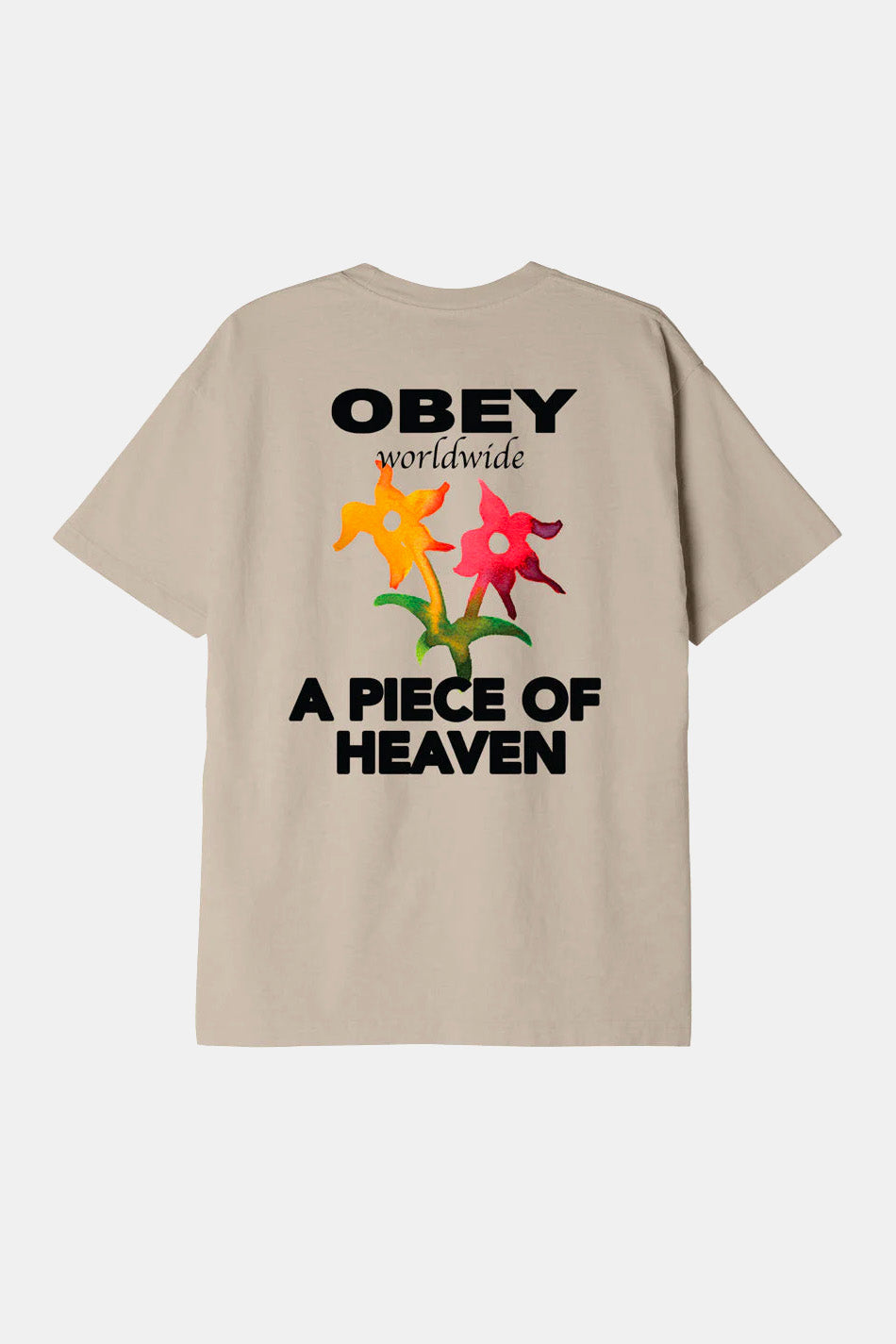 Camiseta Obey A Piece Of Heaven Irish Cream