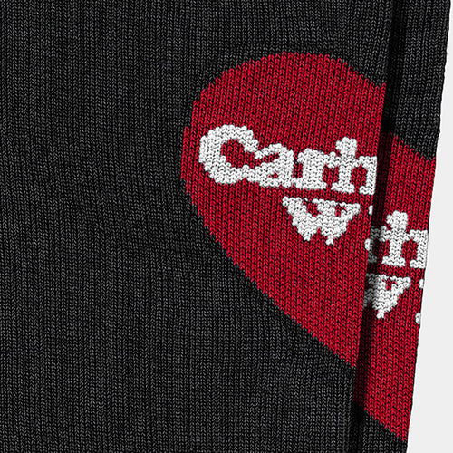 Calcetines Carhartt WIP Heart Cotton Black