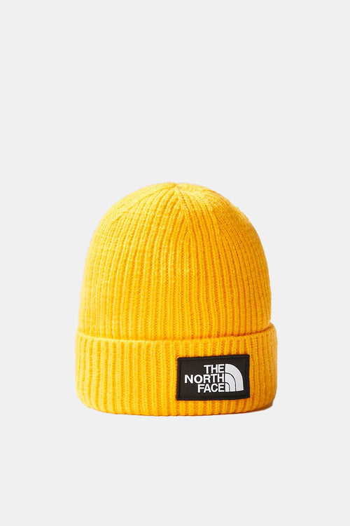 Mütze The North Face Logo Box Cuffed Yellow