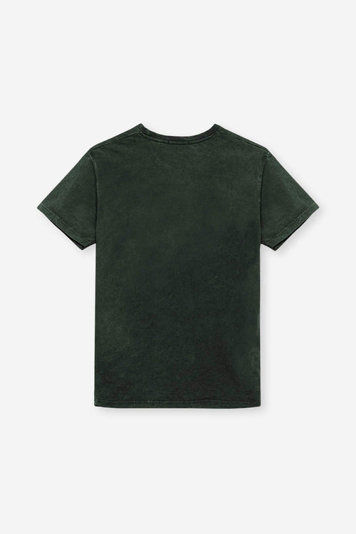 Dark Green Pomeranian Washed T-shirt