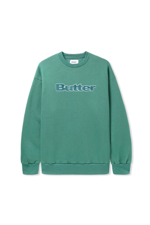 Butter Goods Cord Logo Crewneck Sweatshirt