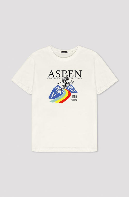Camiseta Washed Aspen Ivory