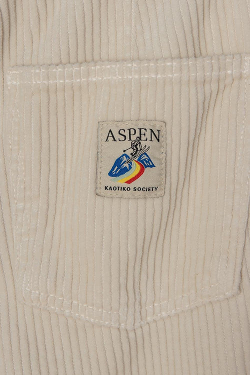 Pantalón Aspen Casual Corduroy Natural