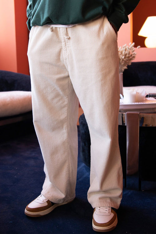 Pantalón Aspen Casual Corduroy Natural