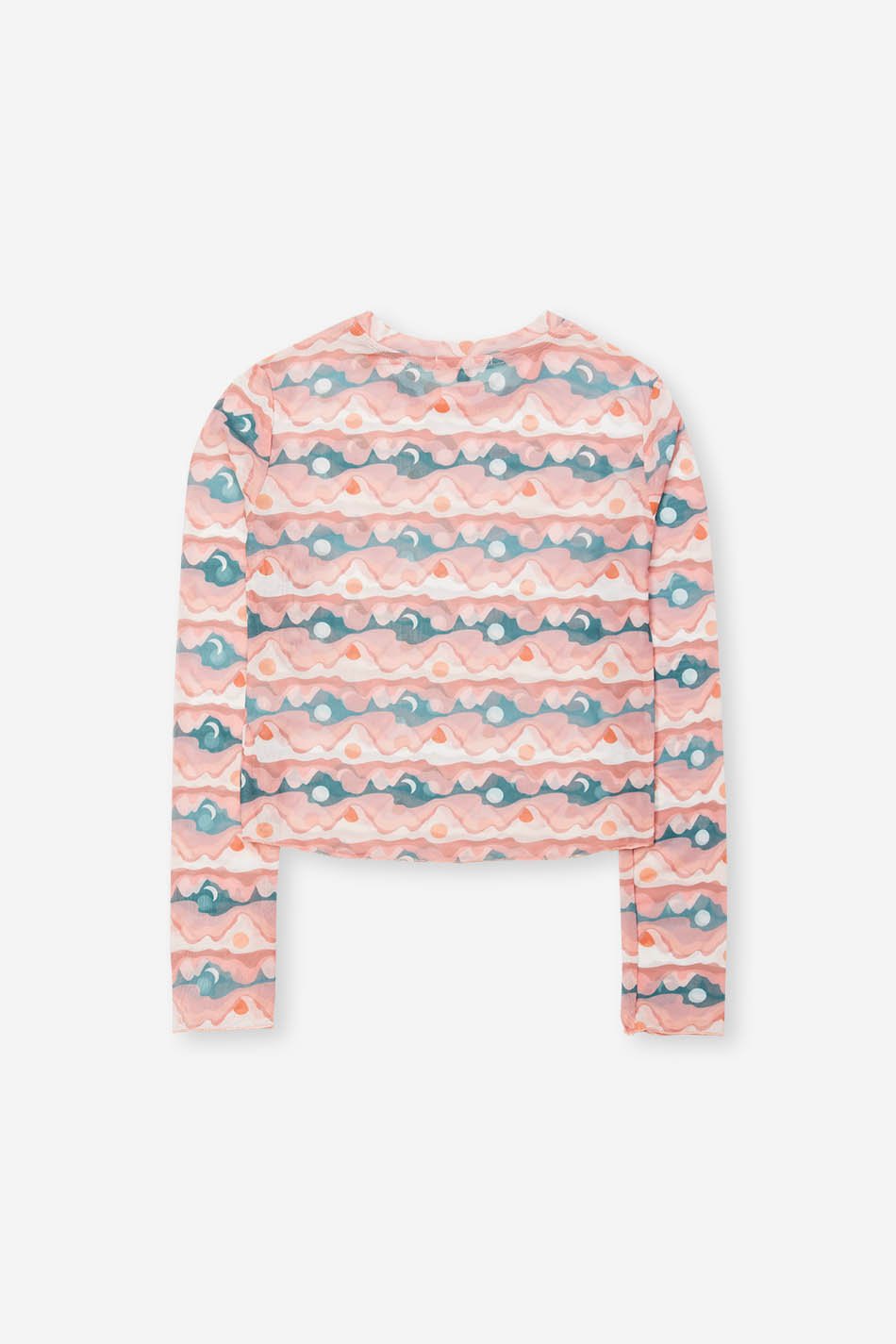 Pink Jasper Tulle Top