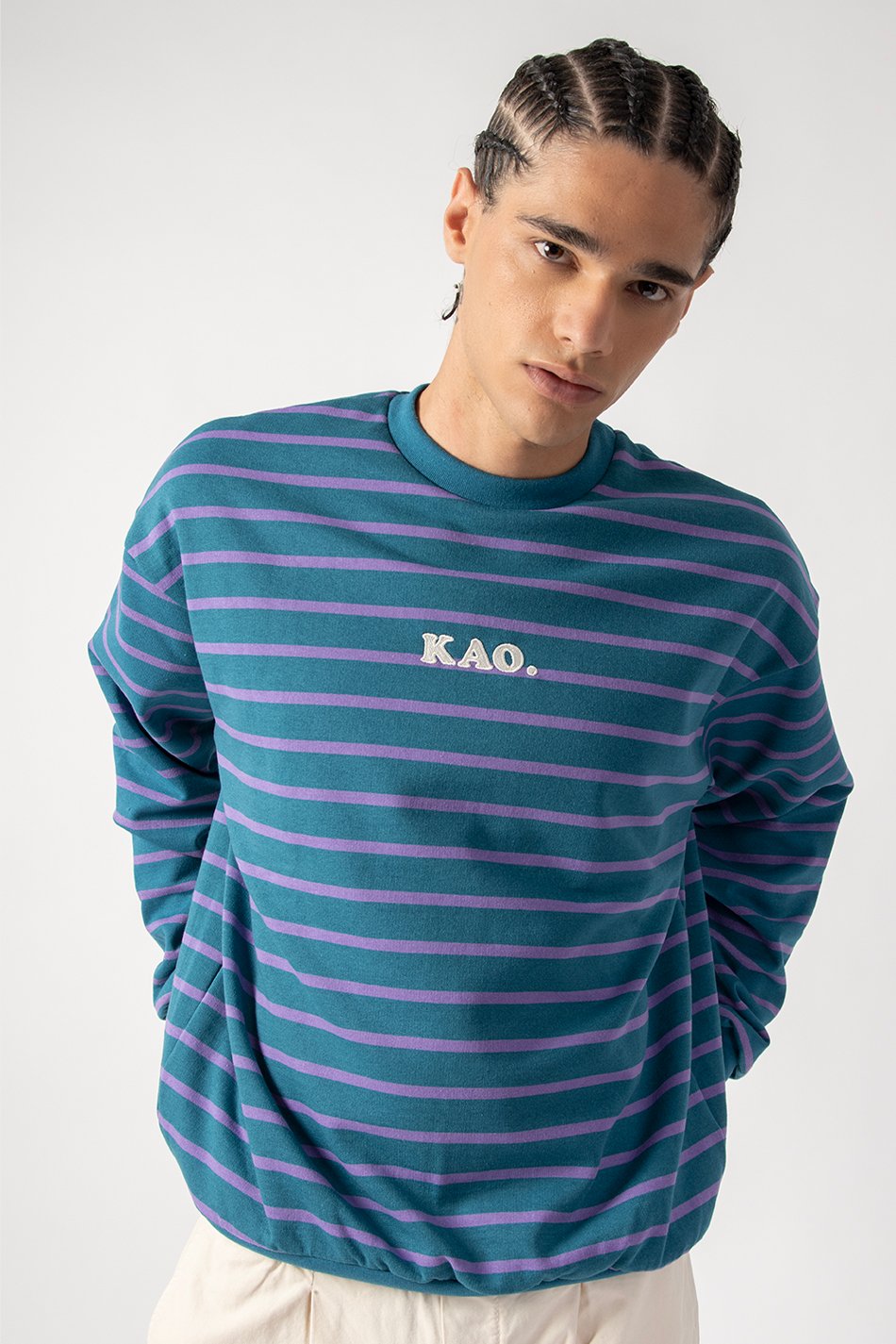 Kao Spuce Striped Sweatshirt