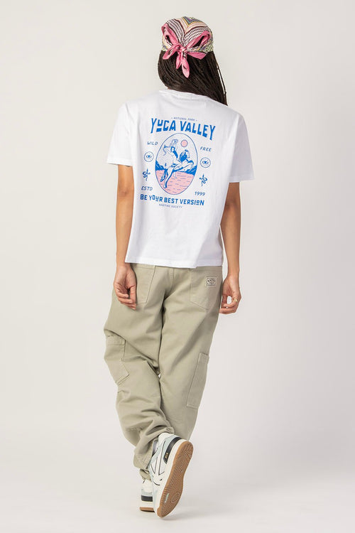 White Yuca Valley Washed T-shirt
