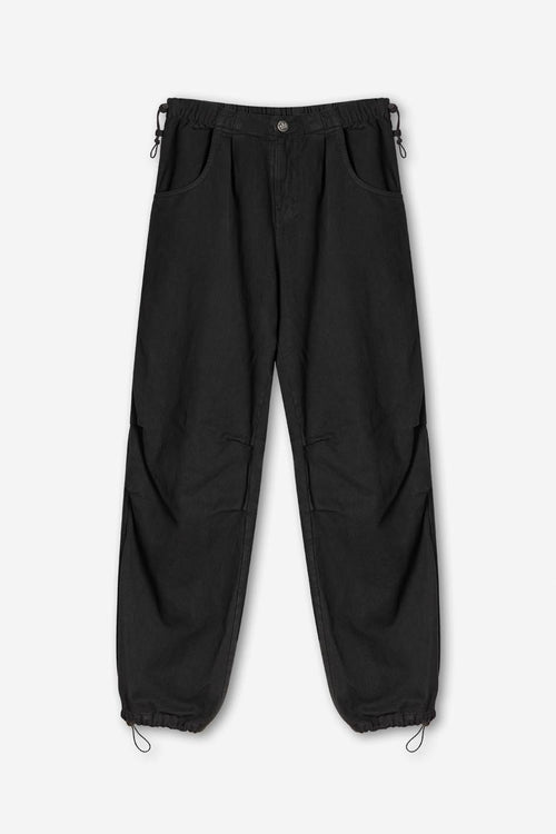 Black Parachute Trousers