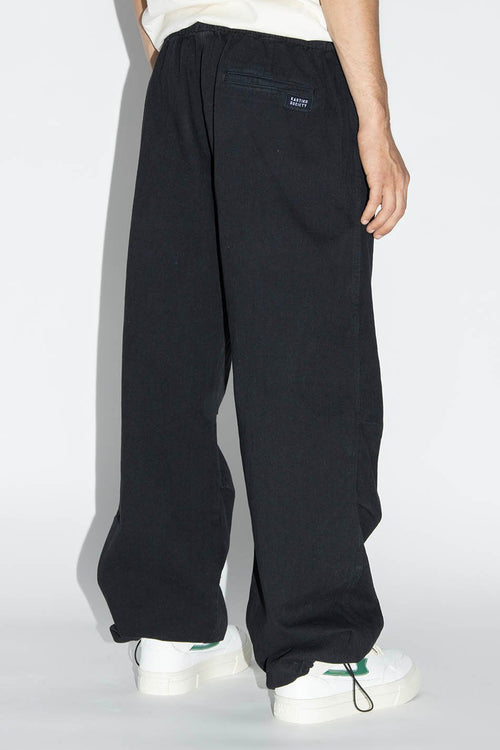 Black Parachute Trousers