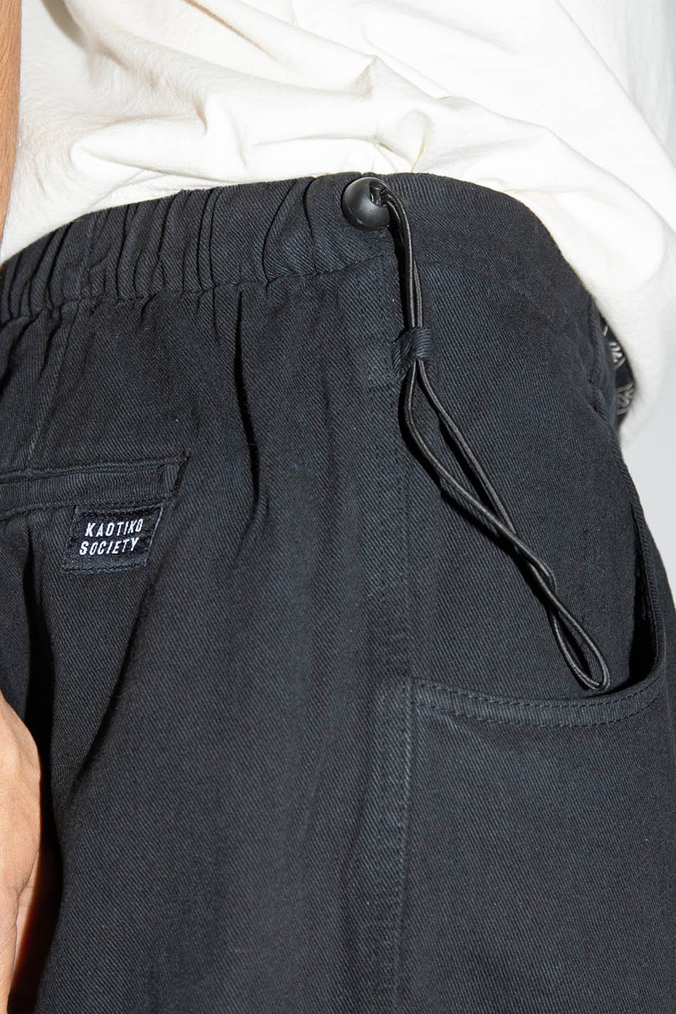 Pantalón Parachute Black