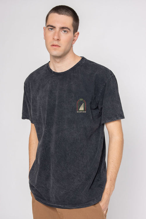 Washed Trust Your Intuition Black T-Shirt