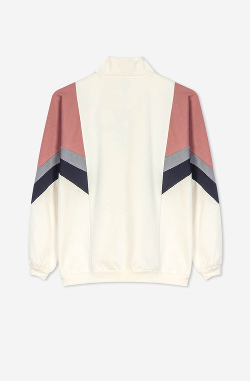 Sudadera Nashville Ivory/ Burgundy/ Navy/ Palid Blue