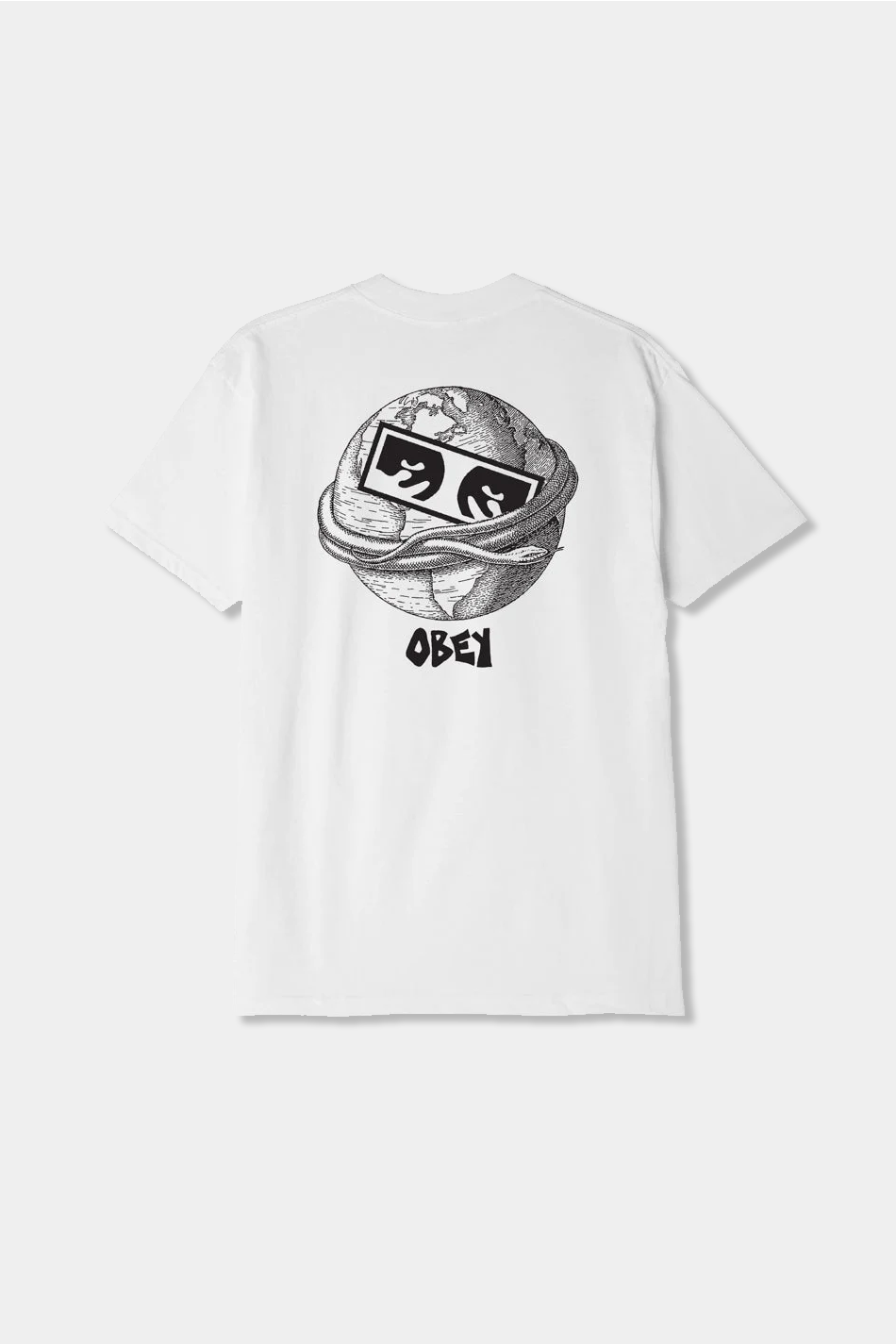 White Obey Ouroboros T-shirt