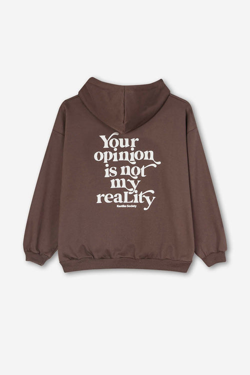 Your Opinion Brown Sweatshirt