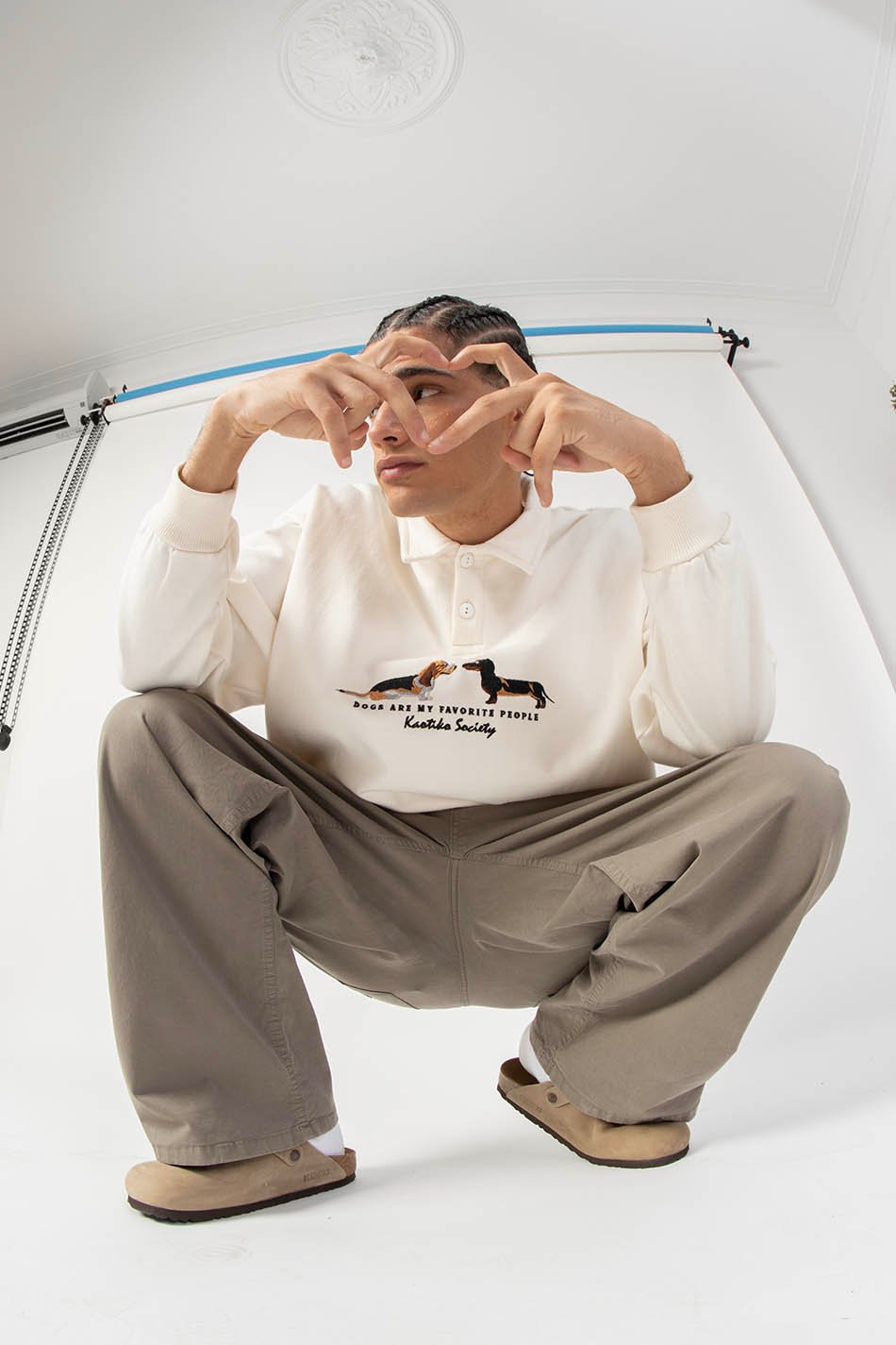 Ivory Puppies Sweatshirt