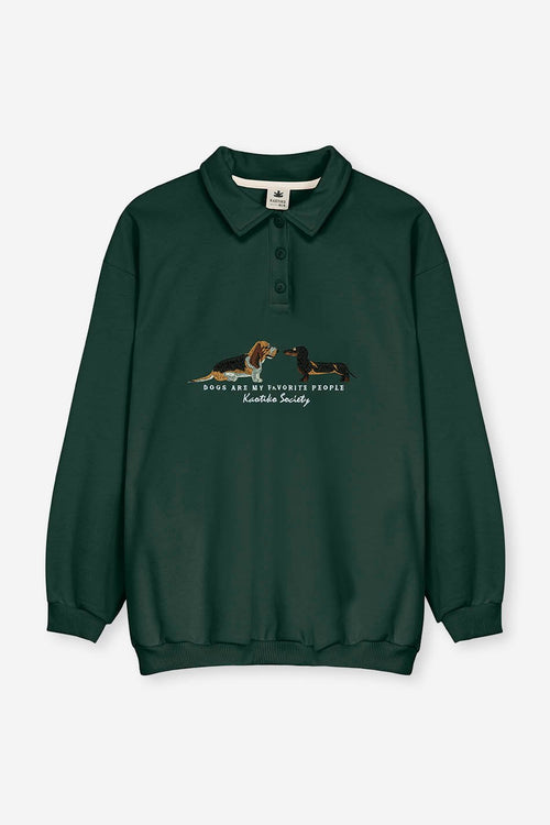 Green Puppies Sweatshirt