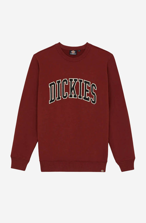 Sweat-shirt Dickies Aitkin Lincoln Grey Fired Brick
