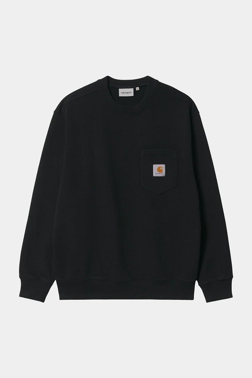 Black Carhartt WIP Pocket Sweatshirt