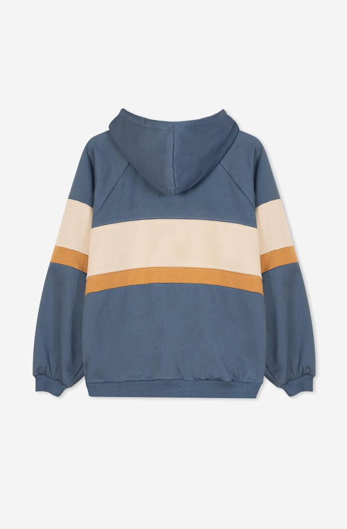 Prussian/ Hazelnut/ Beige Evelyn Sweatshirt