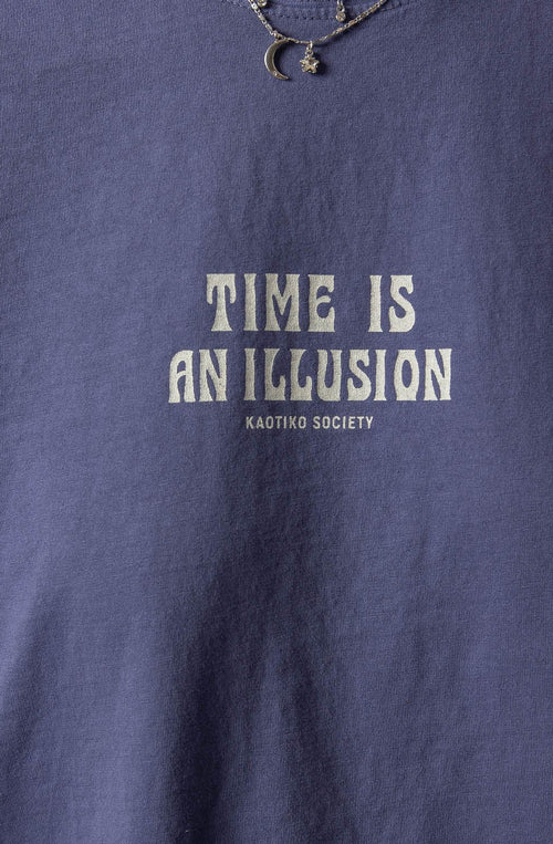 Grape Illusion Washed T-shirt