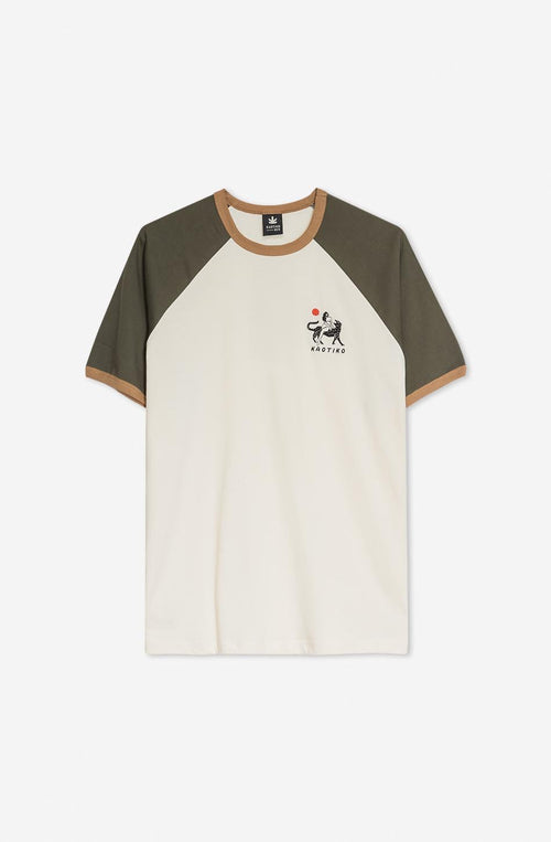 Ivory/Army Tiger T-shirt