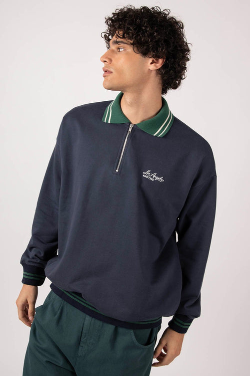 Navy/ Green Los Angeles Sweatshirt