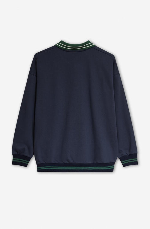 Emil Navy / Green Sweatshirt