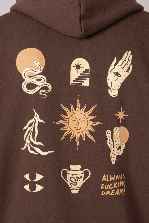 Mojave Elements Sweatshirt in Braun