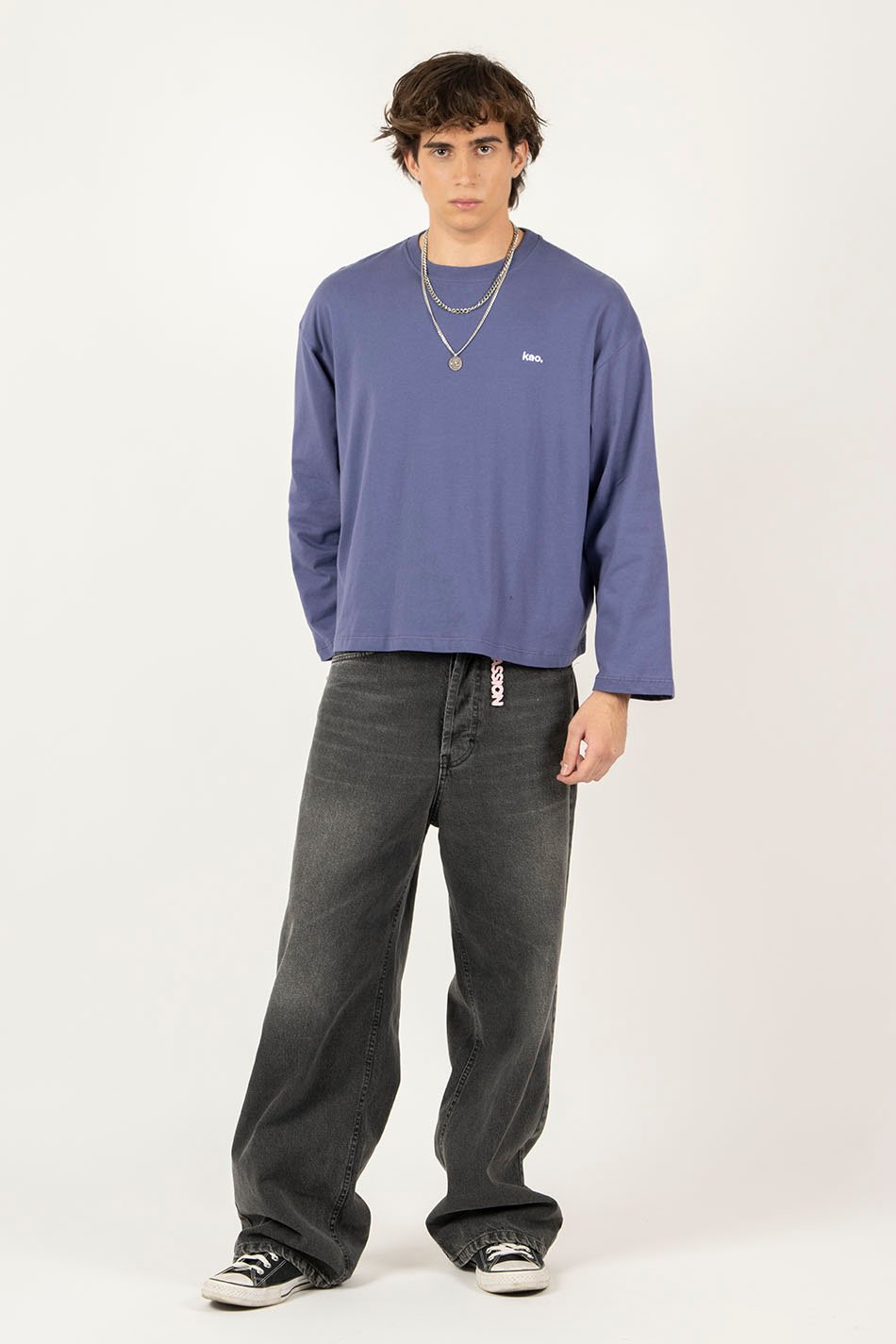 Grape Oversize Kao T-shirt