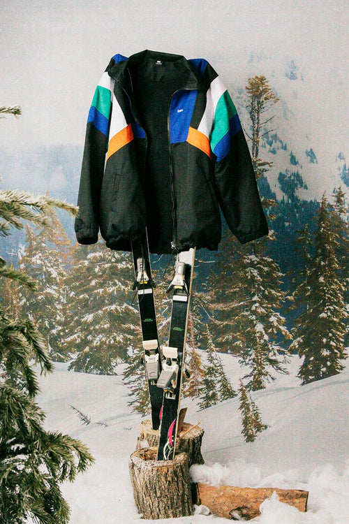 Chaqueta Retro Ski Black