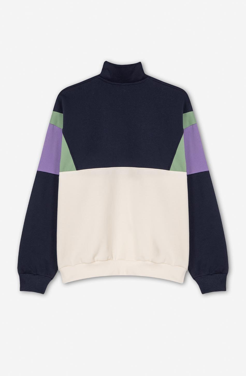 Ivory/Navy /Bosco Green Arthur Sweatshirt