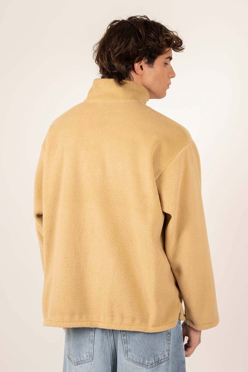 Toasted Half Zip Fleece Sweatshirt