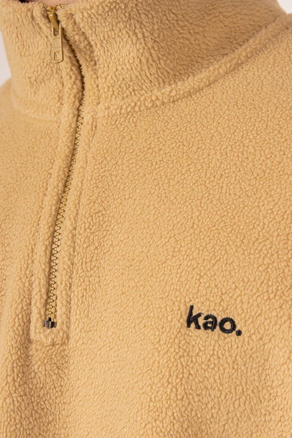 Toasted Half Zip Fleece Sweatshirt