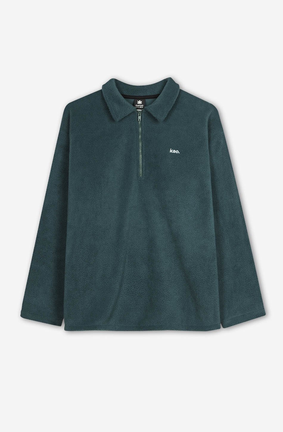 Sudadera Polo Polar Salvia