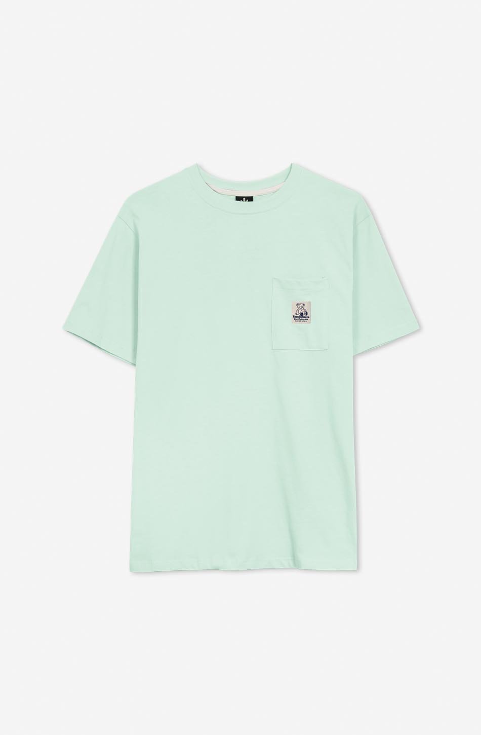 Sweet Green Loving Bear Pocket T-Shirt