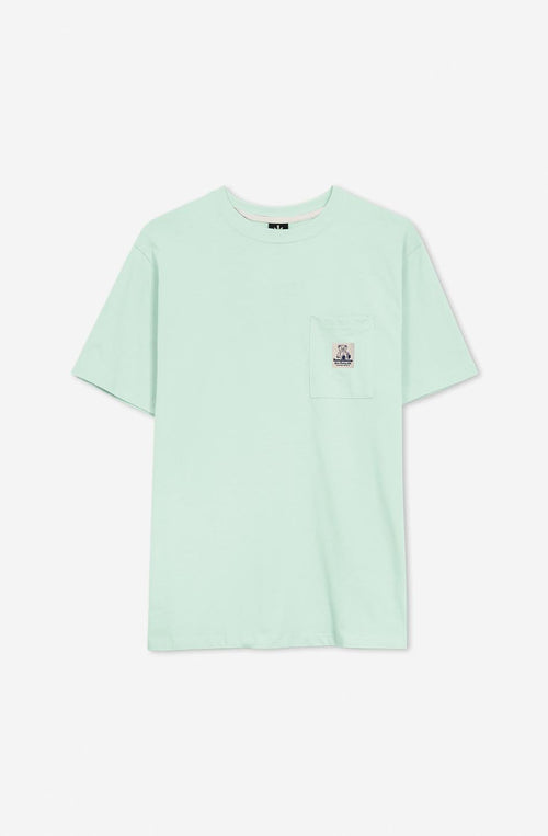 Sweet Green Loving Bear Pocket T-Shirt