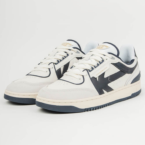 Kaotiko Boston Piping Off White/ Navy Sneakers