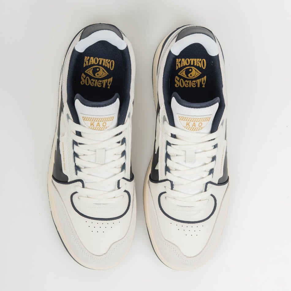 Zapatillas Kaotiko Boston Piping Off White/ Navy