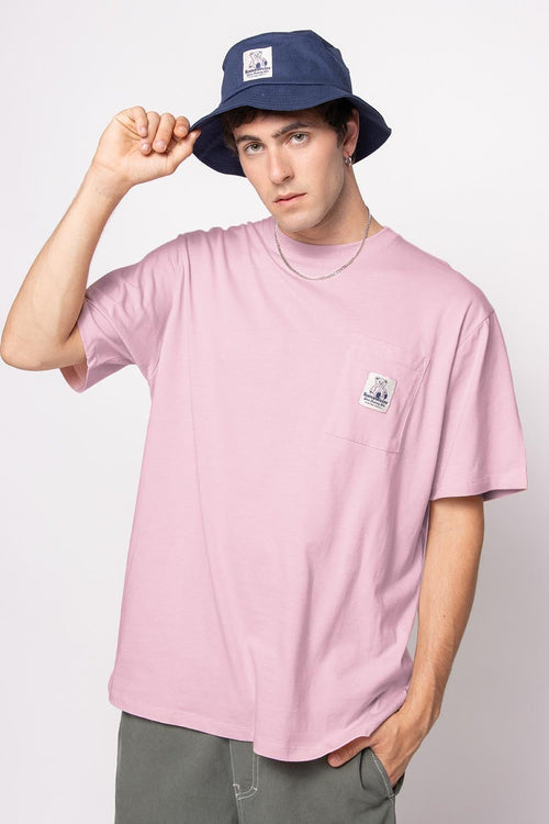 Camiseta Pocket Loving Bear Gum Pink