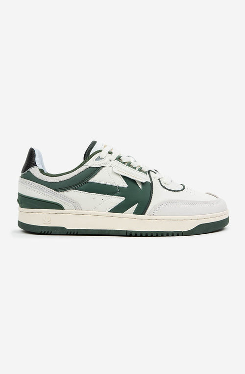Kaotiko Boston Piping Off White / Grass Green Sneakers