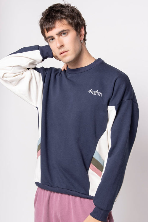 Navy/ Ivory Munich Sweatshirt