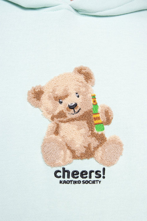 Green Water Bear Cheers Sweatshirt