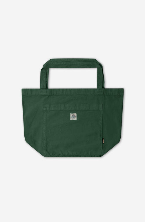Tote Bag Washed Look Inside Green Pepper