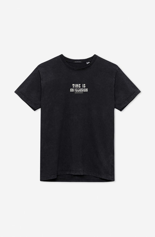 Black Illusion Washed T-Shirt