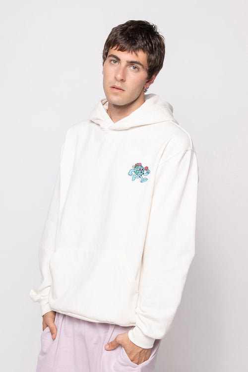 Sudadera Look Inside Ivory