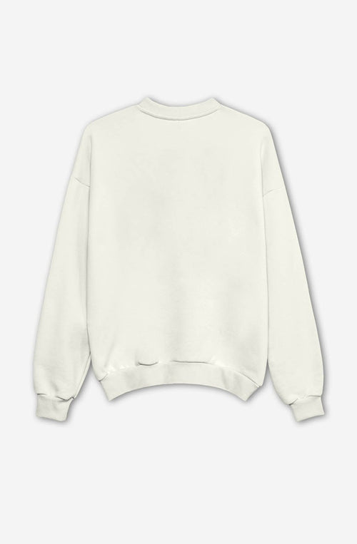 Sweatshirt Never Ending Organic Cotton Ivory