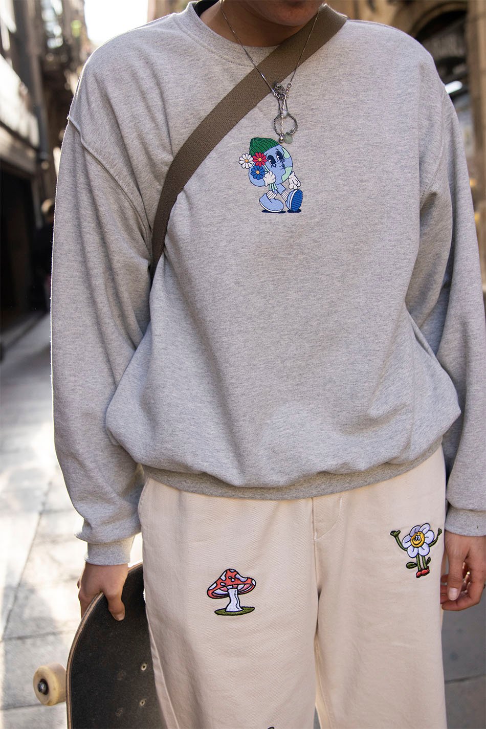 Grey World Sweatshirt