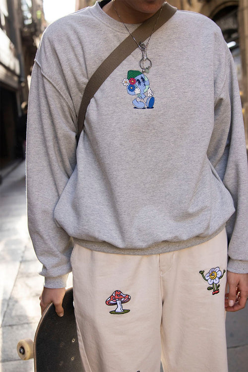 Grey World Sweatshirt